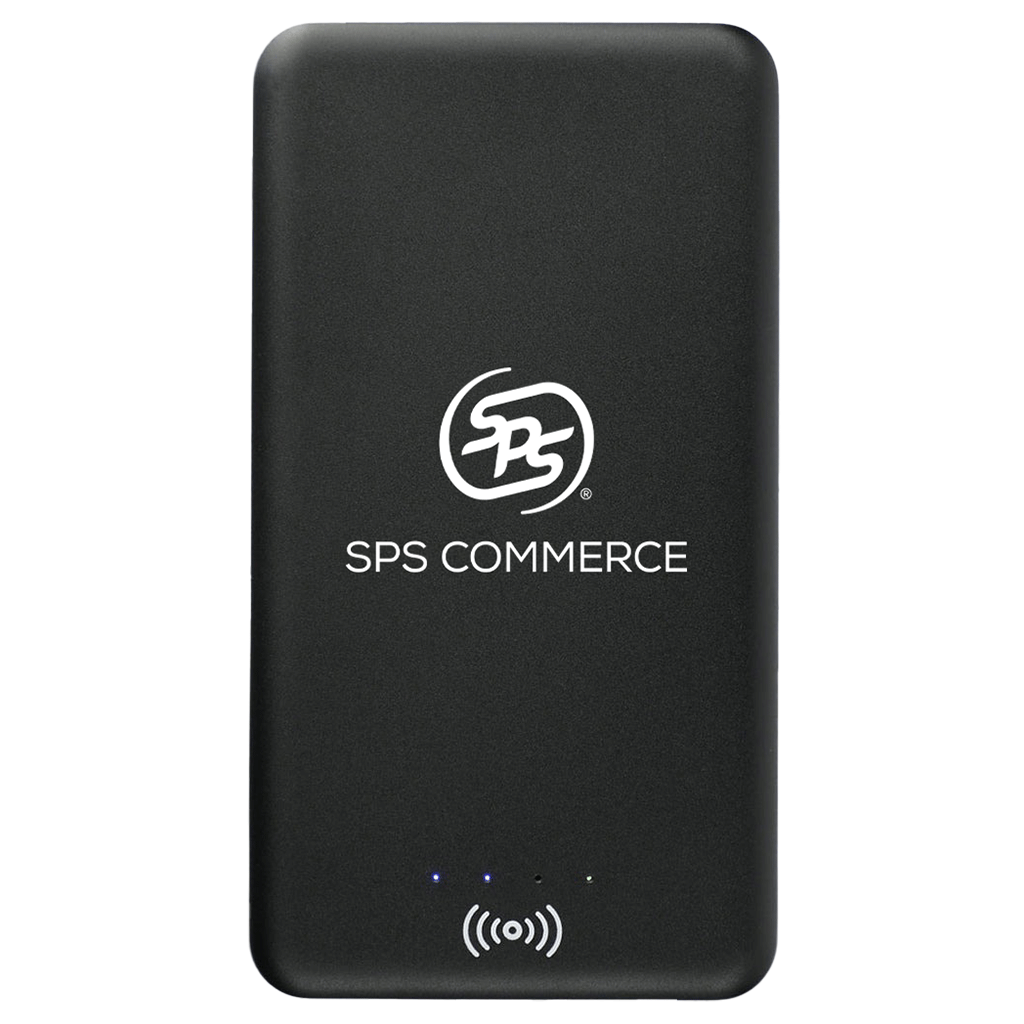 Bullet Black Axial 4000 mAh Wireless Power Bank