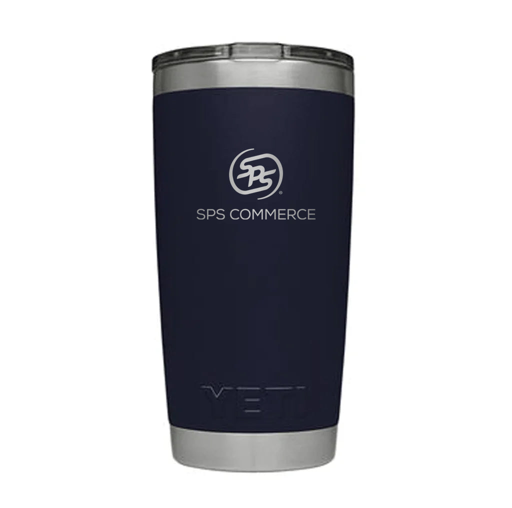 YETI Navy Rambler 20 oz. Tumbler