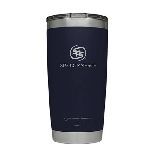 YETI Navy Rambler 20 oz. Tumbler