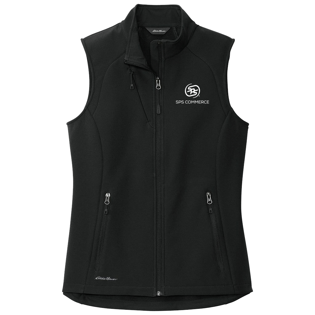 Eddie Bauer Women's Deep Black Stretch Soft Shell Vest