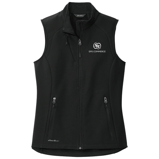 Eddie Bauer Women's Deep Black Stretch Soft Shell Vest