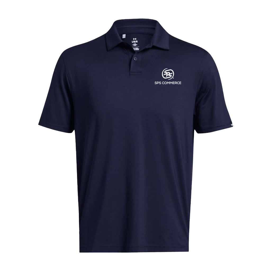 Under Armour Men’s Midnight Navy Tee To Green Polo
