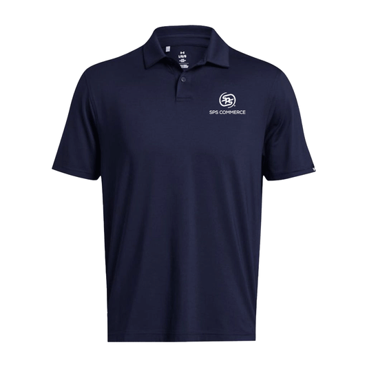 Under Armour Men’s Midnight Navy Tee To Green Polo