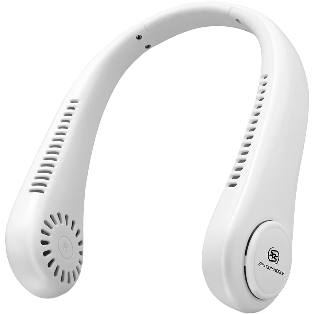 iLive White GPX Portable Neck Fan