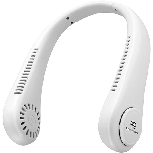 iLive White GPX Portable Neck Fan