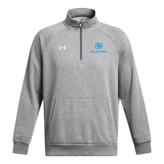 Under Armour Men's Castlerock Light Heather Rival Fleece 1/4 Zip