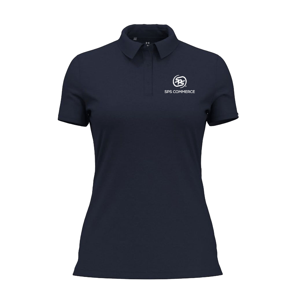 Under Armour Women's Midnight Navy Tee To Green Polo